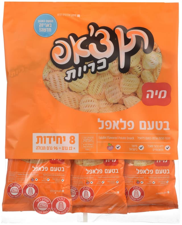 מארז תן צ'אפ כריות בטעם פלאפל 12 גרם -חדש-