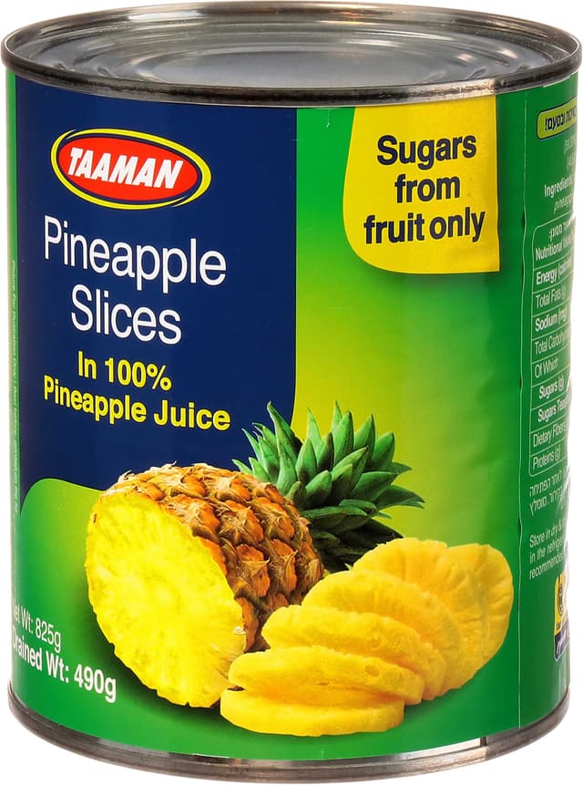 פרוסות אננס 825גר במ