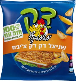 שניצל דק בציפוי צ'יפס 00