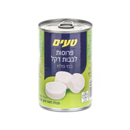 פרוסות לבבות דקל