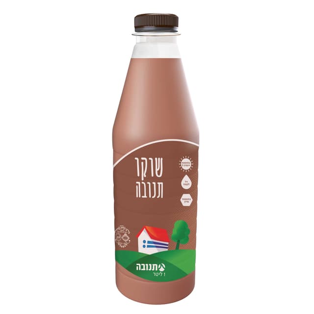 שוקו תנובה בקבוק 1 ליטר