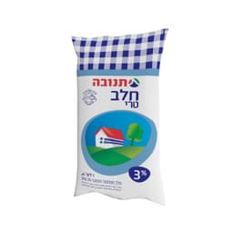 חלב בשקית 3% שומן 1 ליטר