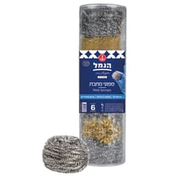 ספוג מתכת בגליל 6 יח