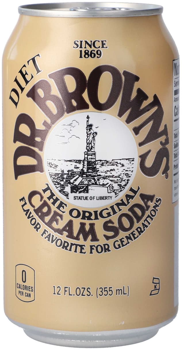 דר בראון קרים סודה דיאט 355 מ"ל