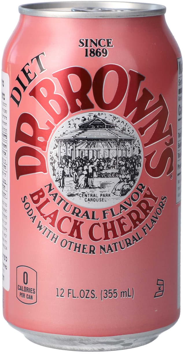 דר בראון דובדבן דיאט 355 מ"ל