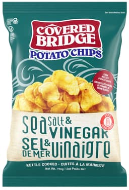 קאברד ברידג חטיף תפו"א מלח ים חומץ 170 ג