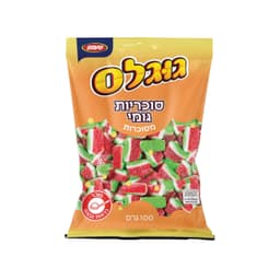 סוכריות גומי אבטיח מסוכר טעמן 100 גרם