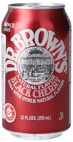 משקה ד"ר בראון דובדבן פחית  355 מ"ל