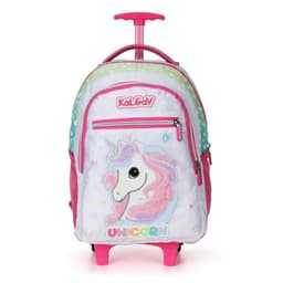 תיק טרולי לגן קל גב – חד קרן ורוד