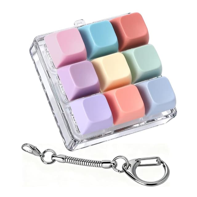 מחזיק מפתחות מקלדת - 9 מקשים