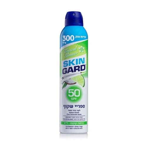 סקין גארד ספריי ניחוח קוקוס  SPF 50 מל