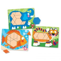 מליסה ודאג - לוח צורות מעץ חיות - ToySale חנות הצעצועים הזולה במדינה