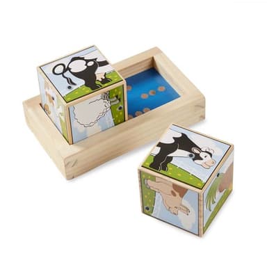 מליסה ודאג - קוביות צלילים - חווה - ToySale חנות הצעצועים הזולה במדינה
