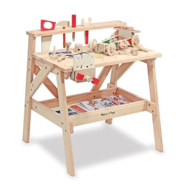 מליסה ודאג - עמדת נגרות מעץ לילדים - ToySale חנות הצעצועים הזולה במדינה