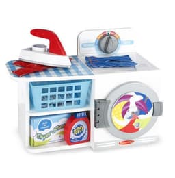 מליסה ודאג - מכונת כביסה וגיהוץ מעץ - ToySale חנות הצעצועים הזולה במדינה