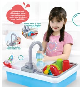 כיור עם ברז מתיז מים לילדים - ToySale חנות הצעצועים הזולה במדינה