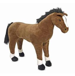 מליסה ודאג - בובה רכה סוס ענק - ToySale חנות הצעצועים הזולה במדינה