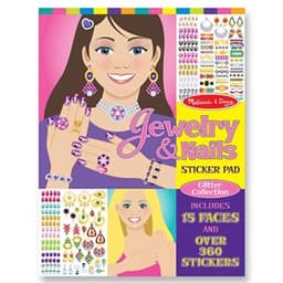 מליסה ודאג - חוברת מדבקות תכשיטים וצפורניים - ToySale חנות הצעצועים הזולה במדינה
