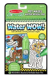 מליסה ודאג - חוברת טוש המים מבוך חיות מחמד - ToySale חנות הצעצועים הזולה במדינה