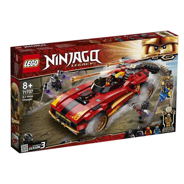 לגו - LEGO® NINJAGO® מטען נינג'ה X-1 71737 - ToySale חנות הצעצועים הזולה במדינה