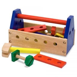 מליסה ודאג - סט ארגז כלים מעץ - ToySale חנות הצעצועים הזולה במדינה
