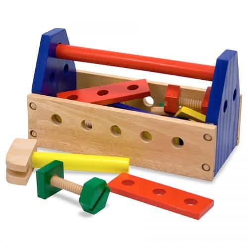 מליסה ודאג - סט ארגז כלים מעץ - ToySale חנות הצעצועים הזולה במדינה