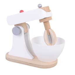 מיקסר לעוגות מעץ מלא כולל קערה למטבח לילדים - ToySale חנות הצעצועים הזולה במדינה