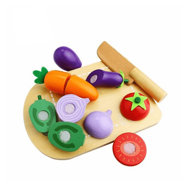 סט 30 ירקות חתוכים סקווץ - ToySale חנות הצעצועים הזולה במדינה