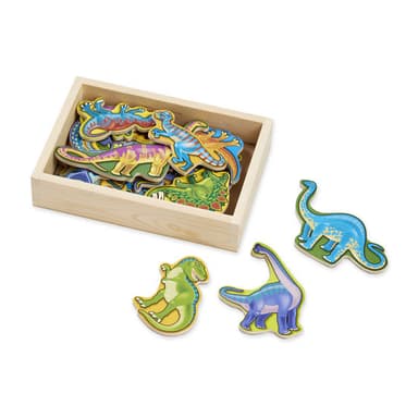 מליסה ודאג - דמויות עץ מגנטי - דינוזאורים - ToySale חנות הצעצועים הזולה במדינה