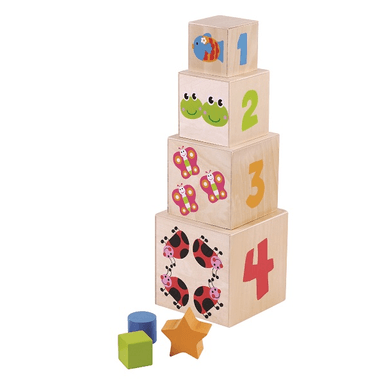 מגדל קוביות קוביות מצוירות - ToySale חנות הצעצועים הזולה במדינה