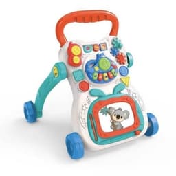 הליכון לתינוק, הליכון אינטראקטיבי מוזיקלי לפעוטות עם ידית אחיזה וגלגלים מונעי החלקה - ToySale חנות הצעצועים הזולה במדינה