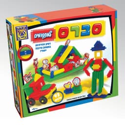 יצירה - משחק קופסא, סברס למתקדמים 15229 לגילאי 3+ דמיון ויצירתיות במשחק הרכבה אחד - ToySale חנות הצעצועים הזולה במדינה