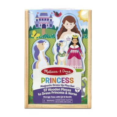 מליסה ודאג - ערכת הלבשה מגנטית נסיכה - ToySale חנות הצעצועים הזולה במדינה