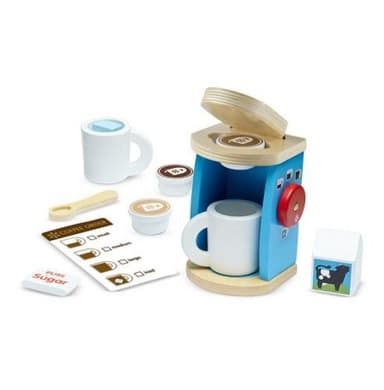 מליסה ודאג - ערכת קפה מעץ - ToySale חנות הצעצועים הזולה במדינה