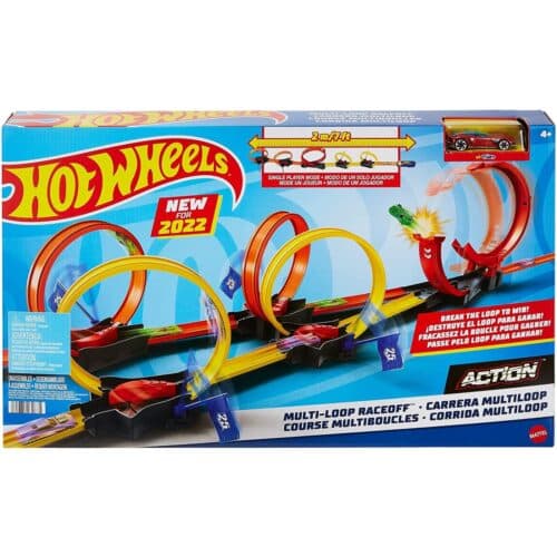 הוט ווילס מסלול מירוצים מרובה לולאות Hot Wheels - ToySale חנות הצעצועים הזולה במדינה