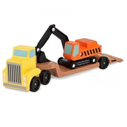 מוביל מחפרון מעץ מבית מליסה ודאג - ToySale חנות הצעצועים הזולה במדינה