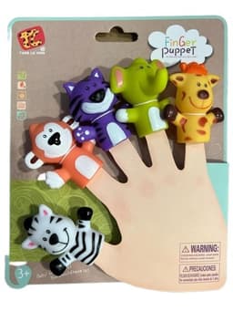 בובות אצבע לתיאטרון סט ספארי - ToySale חנות הצעצועים הזולה במדינה