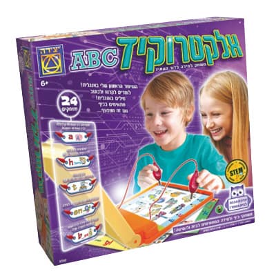 אלקטרוקיד ABC - למידה לדור העתיד לגלאי 6 ומעלה - ToySale חנות הצעצועים הזולה במדינה