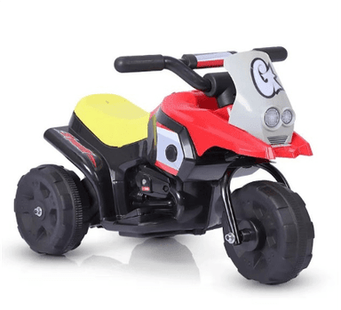 אופנוע הראשון שלי ממונע 6V אלקטרוני לילדים כולל 3 גלגלים ליציבות מושלמת - ToySale חנות הצעצועים הזולה במדינה