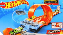 הוט ווילס אקשן מארז משגר עם לולאה