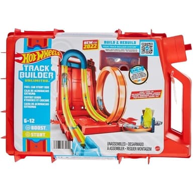 הוט ווילס מסלול להרכבה כולל עמדת תידלוק - ToySale חנות הצעצועים הזולה במדינה