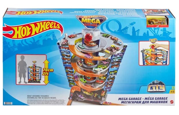 מגה מוסך  Hot Wheels - ToySale חנות הצעצועים הזולה במדינה