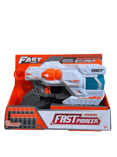 רובה צעצוע לילדים עם 12 חצים מבית FAST - ToySale חנות הצעצועים הזולה במדינה
