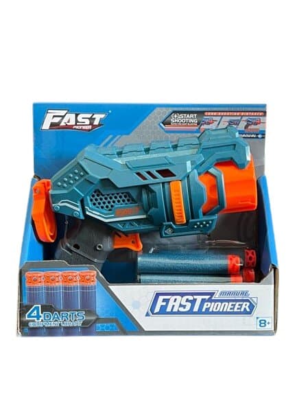 רובה צעצוע לילדים עם 4 חצים מבית FAST - ToySale חנות הצעצועים הזולה במדינה