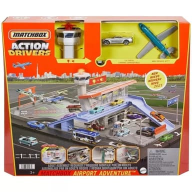 מאטצ' בוקס מארז שדה תעופה - MATTEL - ToySale חנות הצעצועים הזולה במדינה