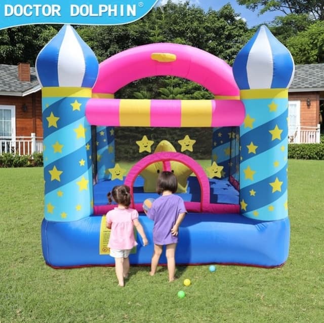 מתקן טירה כוכבים מתנפח Doctor Dolphin - ToySale חנות הצעצועים הזולה במדינה