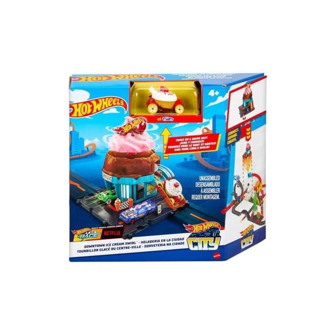 חנות גלידה מבית Hot Wheels - ToySale חנות הצעצועים הזולה במדינה