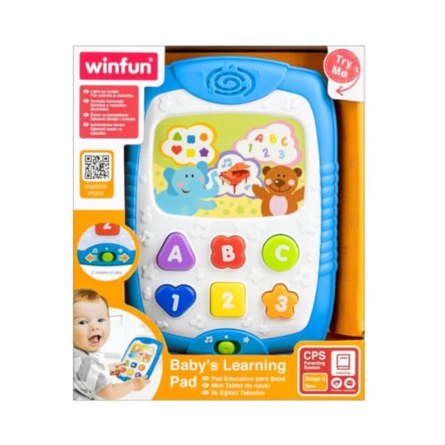 לוח הלמידה הראשון שלי מבית winfun - ToySale חנות הצעצועים הזולה במדינה