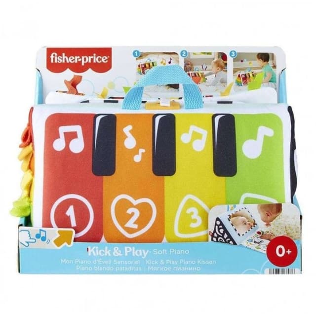 פסנתר מוזיקלי רך לפעוטות מבית Fisher Price - ToySale חנות הצעצועים הזולה במדינה