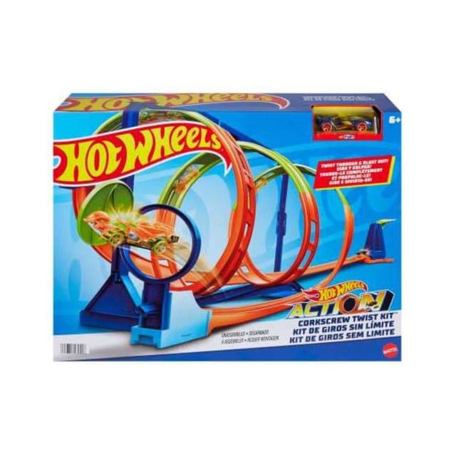 מסלול להרכבה עם טוויסט Hot Wheels - ToySale חנות הצעצועים הזולה במדינה